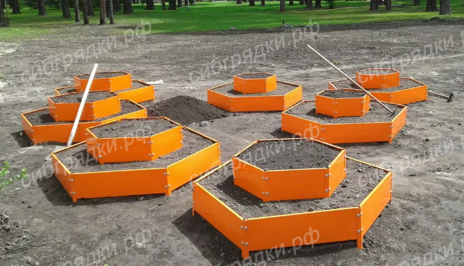 Клумба "Сота" 700 в Перми