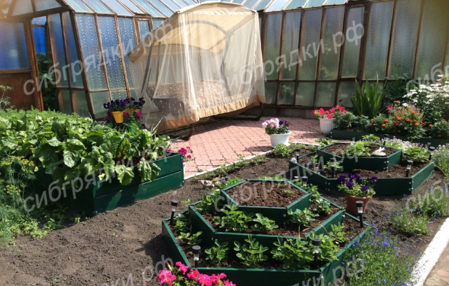 Клумба "Сота" 700 в Перми